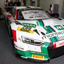 Im ADAC GT Masters 2017 dabei: der Audi R8 von Land-Motorsport