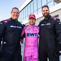 Kuhn und Vollmer mit Stefan Mücke
