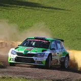 Deutsche Rallyemeisterschaft, ADAC Rallye Masters 2019; 6. Lauf, ADAC Knaus Tabbert 3-Städte-Rallye (Photo by Sascha Dörrenbächer)  #8-Kristof Klausz, Skoda Fabia R5