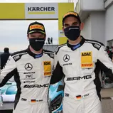 Zur Saisonhalbzeit an der Tabellenspitze: Luca Stolz und Maro Engel