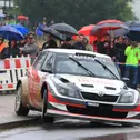 Starker Auftritt: Dominik Dinkel im Skoda Fabia S2000