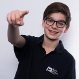 Kart-Pilot Marius Zug behauptete sich bei der DJKM in Wackersdorf