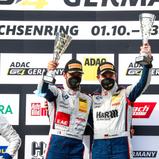 Auf dem Podium: Gabriele Piana (li.) und Michael Schrey