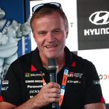 ADAC Rallye Deutschland, AUTODOC Servicepark, Meet the Crews, Tommi Mäkinen, Toyota Gazoo Racing WRT