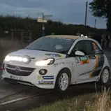 DRM, ADAC Rallye Masters 2019, 4. Lauf, ADAC Rallye "Rund um die Sulinger Bärenklaue", Tim Wacker, Opel Adam