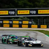 Maximilian Götz teilt sich das Cockpit des Mercedes-AMG GT3 Evo mit Ezequiel Perez Companc