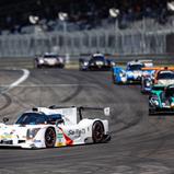 Siegerauto: Der Reiter-Ligier JS P320 vor der Ginetta G61-LT-P3 von Konrad Motorsport