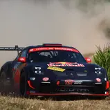 Der achtmalige Rallycross-Weltmeister Johan Kristoffersson gewann am Sonntag mit Co-Pilot Dennis Zenz alle Wertungsprüfungen.