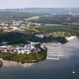 ADAC Rallye Deutschland, Service Park, Luftaufnahme