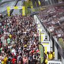 Der Pitwalk (hier 2019) ist für die Fans ein absolutes Highlight