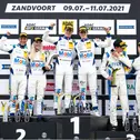Das Podium der ADAC GT4 Germany in Zandvoort