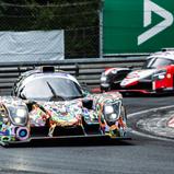 Der bunte Aust-Ligier erreichte mit Maxim Dirickx und Sven Barth am Steuer Rang drei