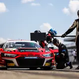 #24 Jonas Gelžinis (LTU), Jonas Karklys (LTU) / NordPass by Juta Racing / Audi R8 LMS GT3 Evo2 / Hockenheimring 