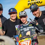 Martins Cirulis ist der neuen ADAC MX Junior Cup 85-Champion