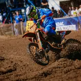 Lucas Leok legte im ADAC MX Junior Cup 85 einen wichtigen Grundstein für die Meisterschaft