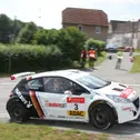 Platz drei in Thüringen: Christian Riedemann im Peugeot 208 T16 R5