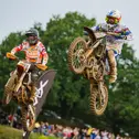 Dani Heitink und Dean Gregoire duellierten sich im ADAC MX Junior Cup 85 sehenswert