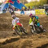 ADAC MX Masters, Fürstlich Drehna, Zachary Pichon ( Frankreich / Suzuki / Team Suzuki World MX2 ) und Martin Krc ( Tschechien / KTM / Sturm Racing Team ), ADAC MX Youngster Cup