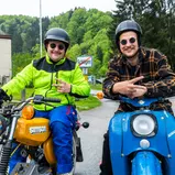 Bei der ADAC Classic meets Donauschlinge sind vom Mofa, über Roller bis hin zum Chopper alle Motorräder ab 20 Jahren willkommen