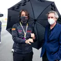 Stéphane Ratel, Gründer und CEO der SRO Motorsports Group, und ADAC Sportpräsident Dr. Hans-Gerd Ennser (v. l.)