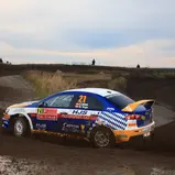 #21 Hermann Gaßner / Natascha Vrga / Mitsubishi Evo X / NC 1 / F, Lausitz Rallye