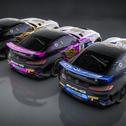 Heckansicht der Mercedes-AMG GT4 für die ADAC GT4 Germany (Quelle: CV Performance Group)