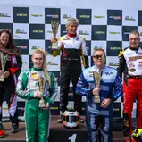 Siegerpodium KZ2 Masters
