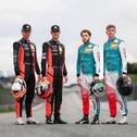 Die Titel-Kontrahenten: Tim Zimmermann/Leyton Fourie und Salman Owega/Finn Wiebelhaus