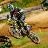 ADAC MX Masters 2022 , ADAC MX Masters Bielstein  Tanel Leok ( Estland / Husqvarna / MX-Handel Racing ) beim ADAC MX Masters