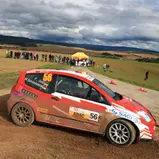 Ersten Divisionssieg gefeiert: Florian Just im Citroen C2R2.