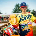 Mit 14 Jahren wird Janis Martins Reisulis als Rookie ADAC MX Junior Cup 125-Champion 2022