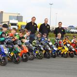 ADAC Pocket Bike Cup, Einführungslehrgang, Schlüsselfeld, Gruppenfoto