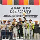 ADAC GT4 Germany, Nürburgring, Hofor Racing by Bonk Motorsport, Thomas Jäger, Michael Schrey, HP Racing International, Luke Wankmüller, Tim Heinemann, GetSpeed Performance, Hamza Owega, Jusuf Owega