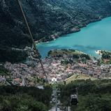 Der Molvenosee ist Ausgangspunkt der ADAC Trentino Classic