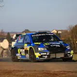 #4	Y. Vrielink - H. Van Koppen / Skoda Fabia R5 Evo (RC2) / 60. ADAC Rallye Erzgebirge