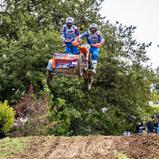 Tim Prümmer und Jarno Steegmans übernahmen mit dem Sieg auch die Meisterschaftsführung bei den Seitenwagen