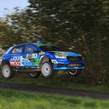 #4 Julius Tannert (DEU) / Frank Christian (DEU), Škoda Fabia RS Rally2