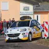 Heimspiel in Hahnweiler: Marijan Griebel vom ADAC Opel Rallye Junior Team