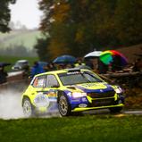 #3 Philip Geipel / Katrin Becker-Brugger (ADAC Sachsen e.V., Škoda Fabia Rally2 Evo), ADAC 3 Städte Rallye