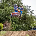 Tim Prümmer und Jarno Steegmans übernahmen mit dem Sieg auch die Meisterschaftsführung bei den Seitenwagen