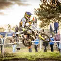 Anton Seidel lieferte das beste Einzelergebnis der 65 ccm Klasse für das Team Sachsen (Foto: René Schuller)