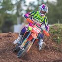 Peter König wird in der DMX 250 beim Finale in Thurm zum ersten Mal Deutscher Meister (Foto: Kai Brake)