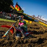 Mit dem Sieg in Holzgerlingen sicherte van de Moosdijk seinen ersten ADAC MX Masters Titel