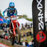 Julius Mikula ( Tschechien / KTM ) beim ADAC MX Junior Cup 125