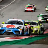 #27 / Team Buchbinder Rent-a-Car / Porsche 718 Cayman GT4 CS MR / Stephan Grotstollen / Georg Braun