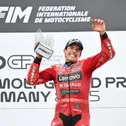 Marc Marquez jubelte über den deutschen Grand-Prix-Sieg