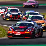 #30 AVIA W&S Motorsport / Alon Gabbay / Thomas Gore / Porsche 718 Cayman GT4 RS CS / Oschersleben
