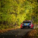 Thierry Neuville (BEL, Hyundai) behielt im engen Duell um die zweite Gesamtposition vorerst die Oberhand