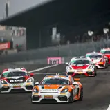 #91 Jesper Brunoj Jensen / Laurenz Rühl / Porsche 718 Cayman GT4 RS Clubsport / Wimmer Werk Motorsport, Nürburgring 2026