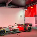 Im Fahrerlager gab es ein Audi R26 Showcar zusehen